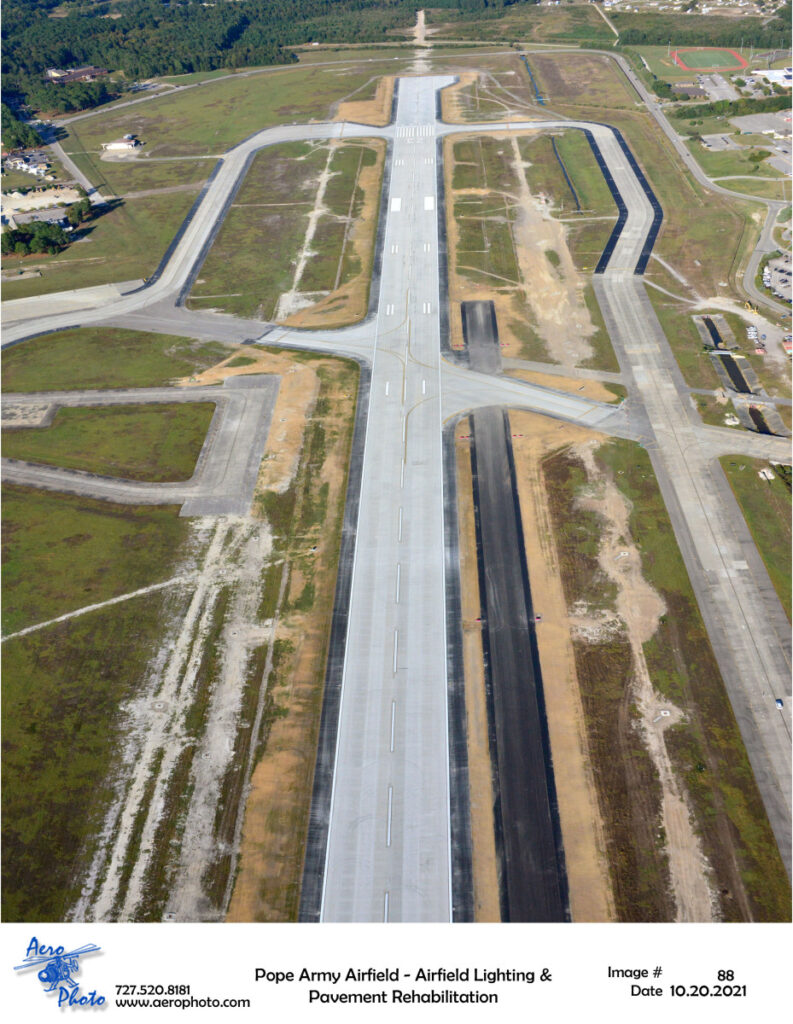 Pope Army Airfield Airfield Lighting Pavement Rehabilitation 2110200188
