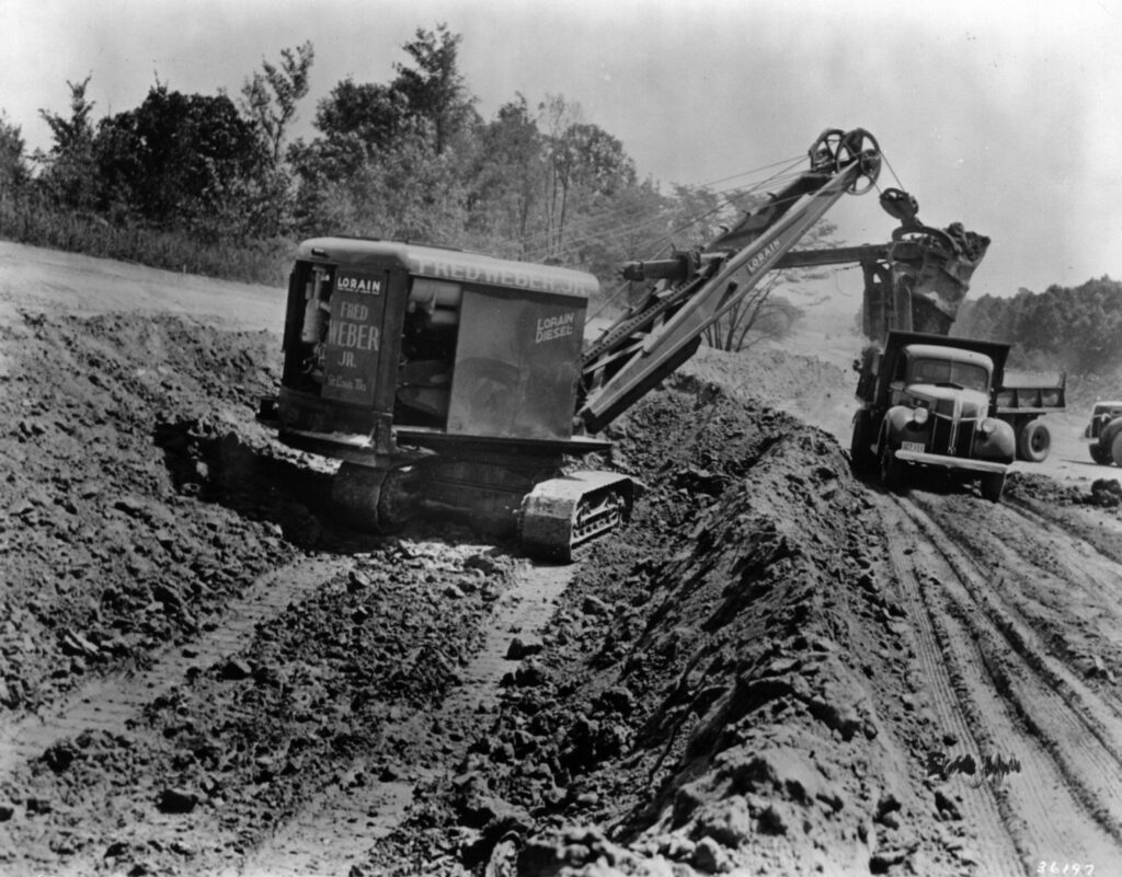1930s Excavator