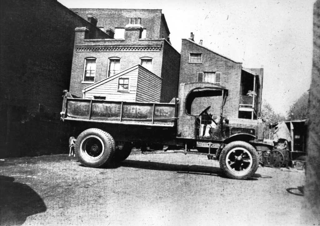 1919 Five Ton Dumpster Truck