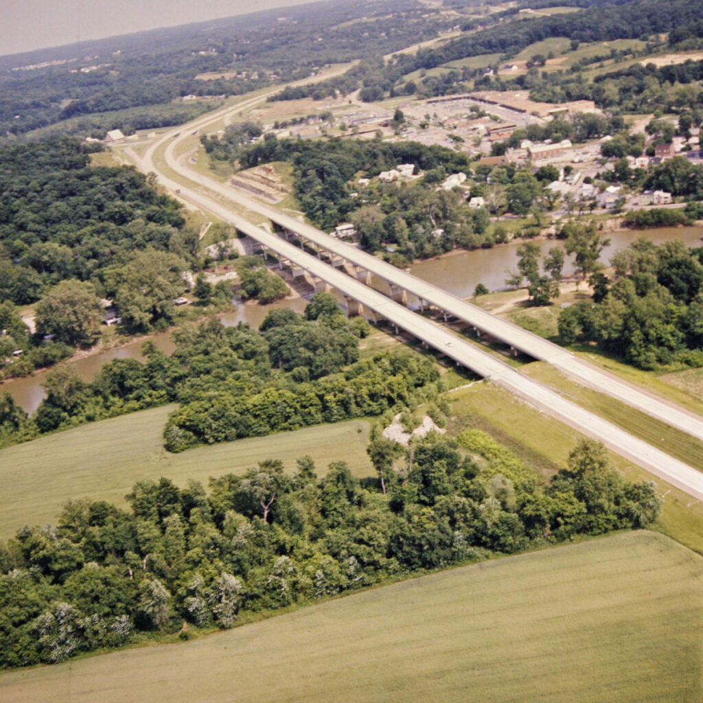 55 South over Meramec