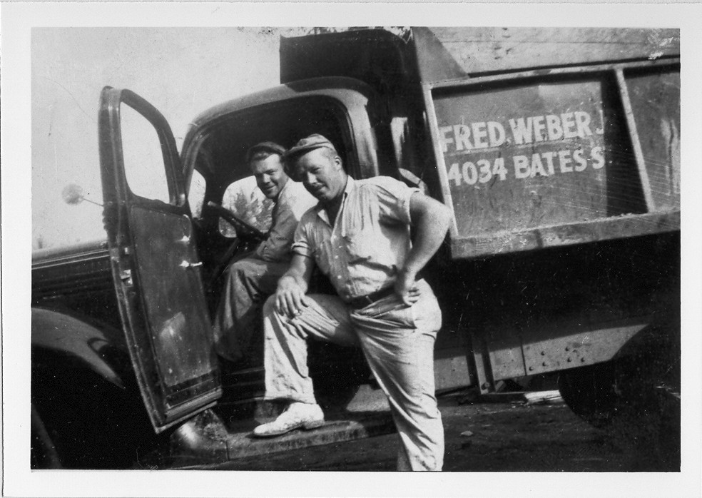 John Schneider and Clyde Dugan in June 1939